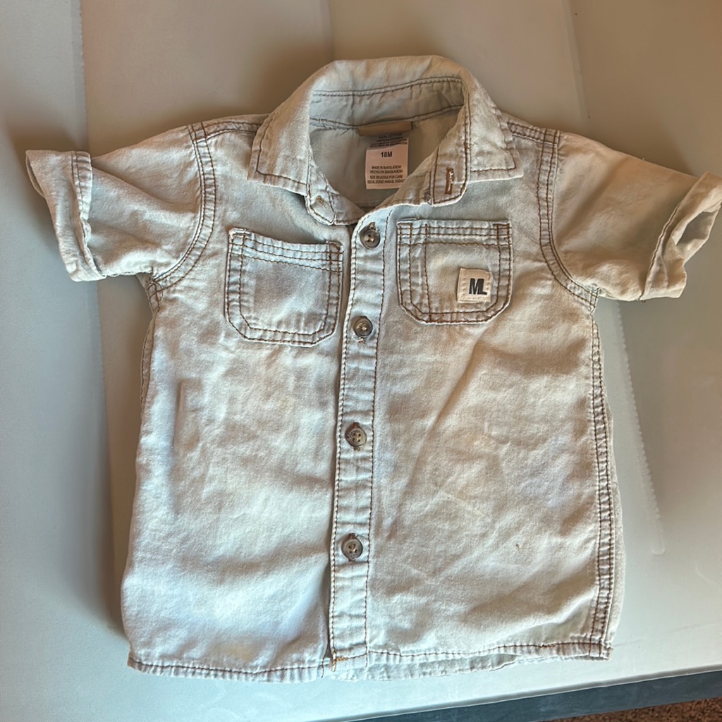 18month Button Down